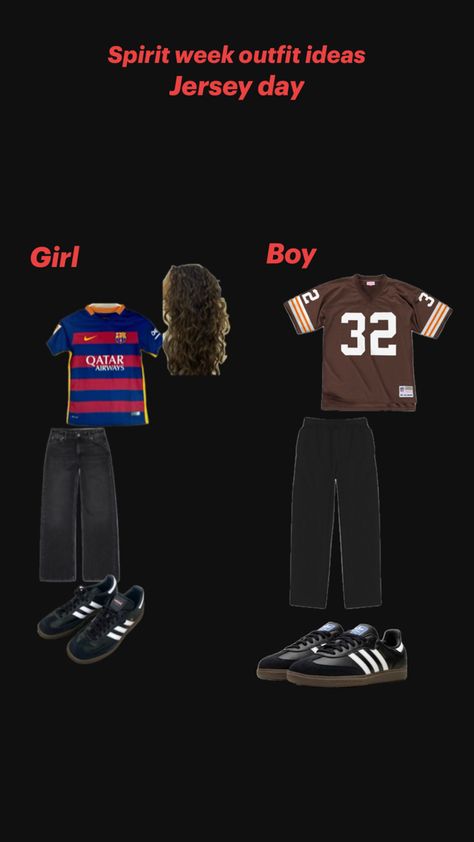 Spirit Week Outfit Ideas, Jersey Day, Spirit Week Outfits, Sports Day, Spirit Week, Sport Outfits, Soccer, Outfit Ideas, Quick Saves