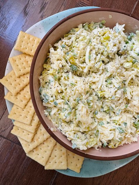 Cheese Slaw - Natalie Mason Cheese Slaw Recipe Southern Living, Southern Living Cheese Slaw, Cheese Slaw Recipe, Cheese Slaw, Good Appetizer, Recipes With Banana Peppers, Cold Dips, Banana Peppers, Slaw Recipe