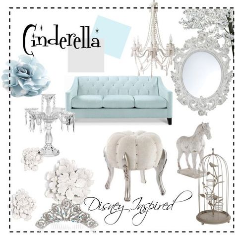 Cinderella Nursery Ideas. www.ischweppe.com Cinderella Decor, Gothic Disney, Cinderella Bedroom, Cinderella Nursery, Cinderella Room, Disney Princess Bedroom, Disney Bedroom, Disney Themed Rooms, Frozen Bedroom