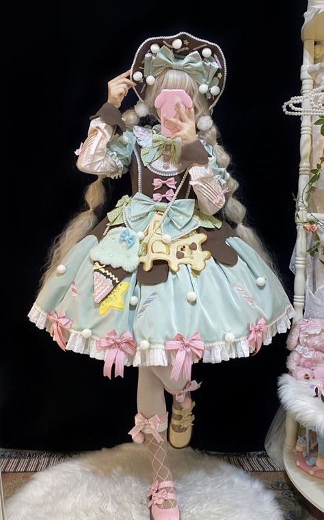 Dessert Inspired Outfit, Lollipop Outfit, Dessert Accessories, Dessert Outfit, Ice Cream Outfit, Ice Cream Dress, Japanese Lolita Fashion, Kawaii Outfit Ideas, Shopping Link