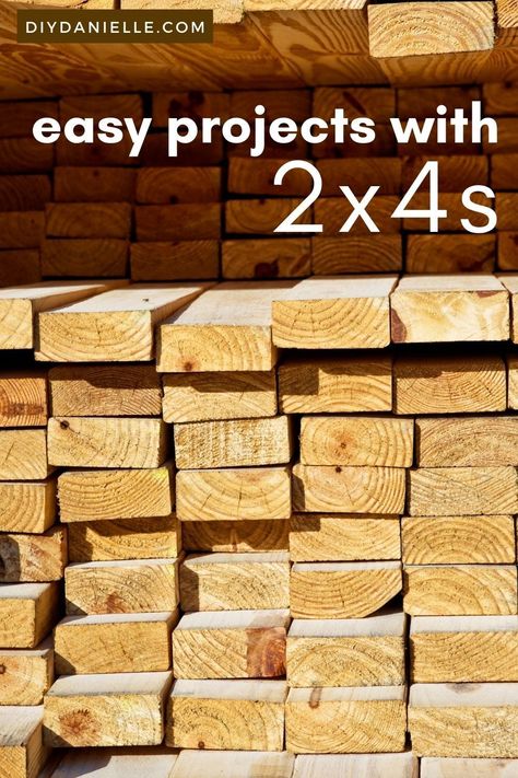 2×4 projects with tutorials for the beginner DIY’er. These are some ideas for what you can make with 2x4s, from small projects to big! 2x4 Wood Projects That Sell, Woodworking Projects With Plans, Things To Build With 2x4 Diy Projects, Simple Woodworking Projects For Beginners, Small 2x4 Wood Projects, 2by4 Projects Diy Ideas, Wood Work Ideas Furniture, 2 By 4 Furniture, Projects With 2x4 Wood Scraps