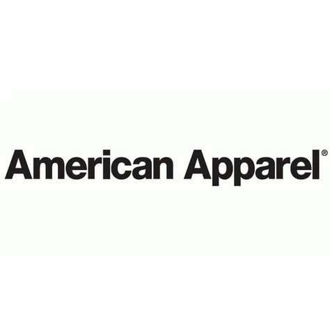 The American Apparel logo was designed using the font Helvetica Black with a more tight spacing. Fast Fashion Brands, Business Checks, Bold Typography, Women Street, Freshman Year, Clothing Logo, High Quality T Shirts, Mens Street Style, Fast Fashion