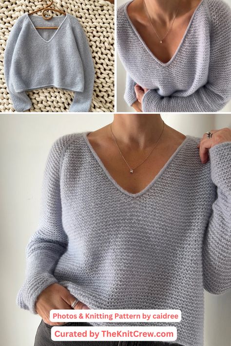 Chunky knit sweater pattern