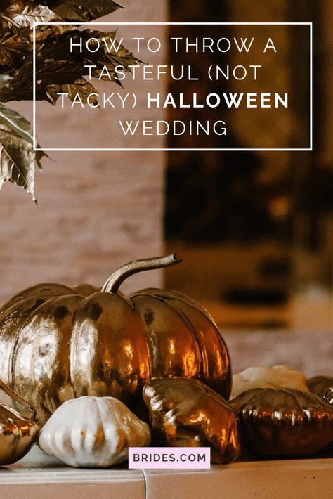 Halloween Wedding Food, Tasteful Halloween Decor, Halloween Wedding Theme, Classy Halloween Wedding, Halloween Wedding Centerpieces, Halloween Wedding Reception, Halloween Wedding Ideas, Halloween Wedding Decorations, Haunted Wedding