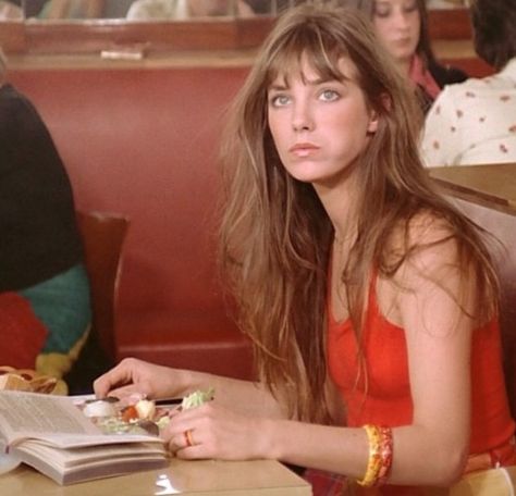 Insanity-and-vanity:Jane Birkin Jane Birkin Style, Serge Gainsbourg, Jane Birkin, Rory Gilmore, Dream Hair, 가을 패션, French Girl, Kate Moss, Hair Day