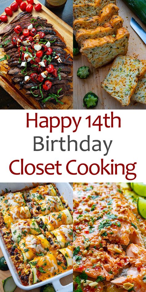 Happy 14th Birthday Closet Cooking - Closet Cooking Closet Cooking Recipes, Celebration Meals, Happy 14th Birthday, Closet Cooking, Happy 12th Birthday, Dinner Delicious, Cooking Homemade, Star Food, Food And Recipes