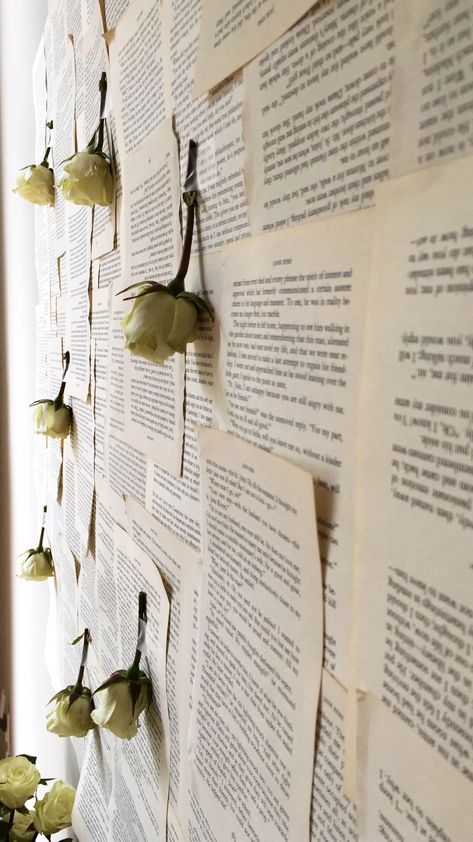 Book Theme Decor, Tortured Poets Department Party Decor, Tortured Poets Department Party Ideas, Tourted Poets Department Party, Love Story Wedding Theme, Book Page Backdrop, Ttpd Birthday, Literary Themed Bridal Shower Ideas, Love Story Bridal Shower Theme