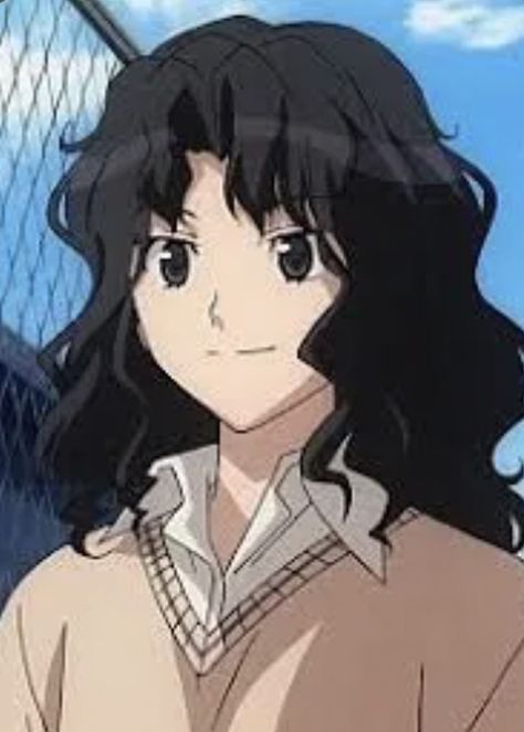 Pfp Curly Hair, Curly Hair Female, Amagami Ss, Anime Female Character, Cute Anime Pfp, Character List, Top Anime, The Best Anime, Profile Pic