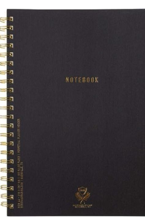 Brand - DesignWorks Ink Color - Ebony Theme - Book Sheet Size - A4 Style - Durable Ruling Type - Ruled Special Feature - Soft cover Number of Items - 1 Binding - Unknown Binding LARGE SIZE: Measures 8.25 x 11.625-inches 160 Lined, acid-free pages that takes ink and pencil beautifully ECO-FRIENDLY WITHOUT SACRIFICING QUALITY: Nashville-based DesignWorks Ink proudly uses soy-based ink, an excellent alternative to petroleum or oil-based inks that produces brighter, more vibrant color Designworks Ink, Golden Paper, Writing Journaling, Paper Notebook, Spiral Binding, Textured Paper, Notebook Journal, Sheet Sizes, Black Textures