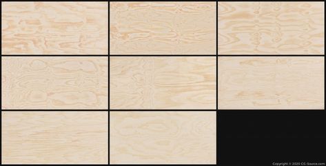 Radiata Pine Plywood Frontsides - CG-Source Pine Plywood, Radiata Pine, Normal Map, Plywood, Map, Texture