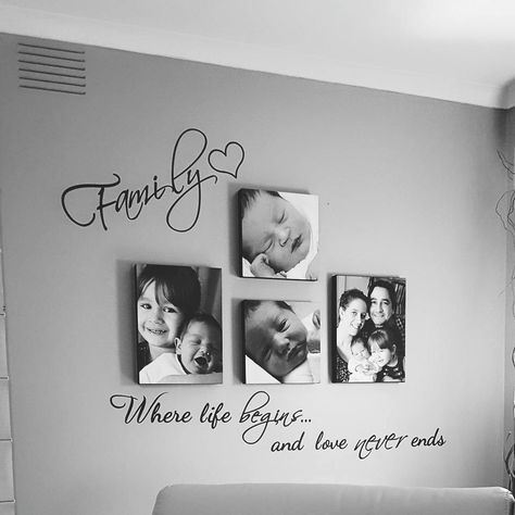 Family where life beginsThis very popular wall decal looks beautiful on the wallMeasurements of this depend on how you lay this out on the wall.This comes on a sheet size - 80cm x 60cmWhat to expect: Family Quotes For Wall Decor, Wall Stickers Family, Wall Phrases, Reading Nook Kids, Bathroom Wall Stickers, Family Wall Decals, Family Wall Decor, Wall Stickers Living Room, Wall Decor Quotes