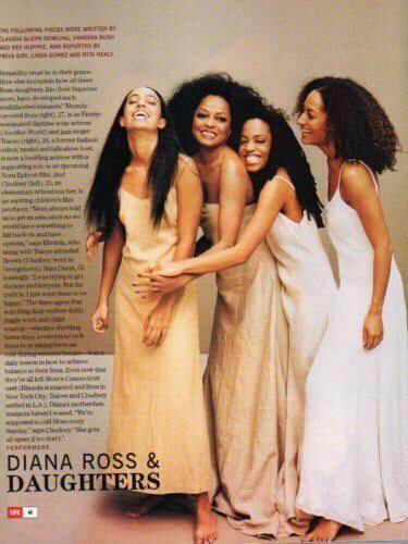 The Supremes, Mothers And Daughters, My Black Is Beautiful, Tracee Ellis Ross, Maria Callas, Famous Black, Celebrity Families, Tilda Swinton, Black Celebrities