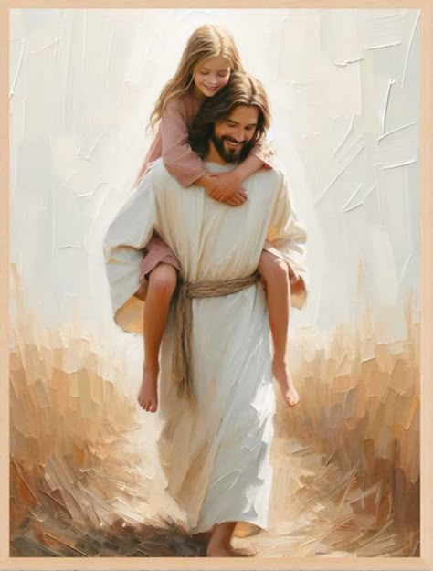 God And His Daughter Picture, Jesus Hugging Blonde Girl, God And Me Pictures, Jesus And Girl Wallpaper, Jesus Holding Woman, Jesus And Daughter, Jesus Comforting Pictures, Jesus With Kids, Jesus With Girl