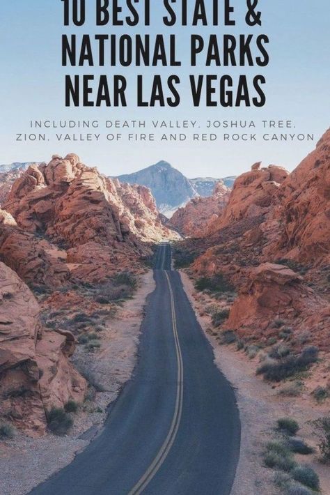 Best State and National Parks near Las Vegas, Nevada, including Joshua Tree, Great Basin, Zion, Bryce Canyon, Red Rock Canyon and Mojave National Preserve