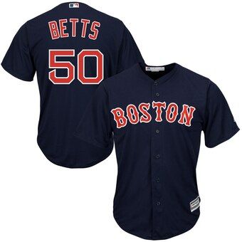 Boston Red Sox Gold Jerseys, Red Sox Locker Room, Player Jerseys | MLBshop.com Dustin Pedroia, Red Sox Jersey, Navy Socks, David Ortiz, Mookie Betts, Football Gear, Personalized Jersey, Play Ball, Sports Gear