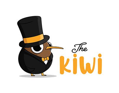 Cartoon Kiwi Bird, Profile Unique, Pirate Illustration, Donut Logo, Bird Cartoon, Star Logo Design, Kiwi Bird, Monthly Crafts, Cartoon Logo