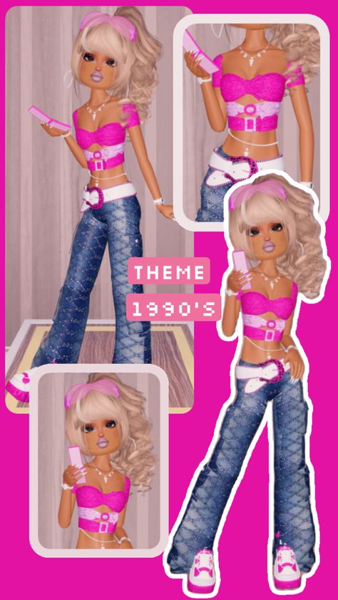 #dresstoimpress #1990s #1stplace 1990s Outfit Ideas, 1990s Outfits, 1990s Dress, Impress Nails, T Dress, 1990s Fashion, Game Dresses, Themed Outfits, Gaming Clothes