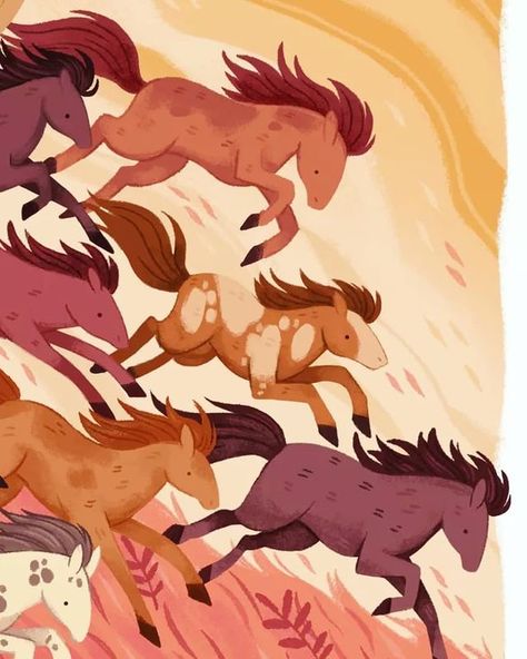 All Posts • Instagram Foal Illustration, Horseland Cartoon, Animal Art Illustration, Spirit Stallion Of The Cimarron Art, Running Horse Illustration, Kids Room Artwork, Cowboy On Horse Illustration, Horses Running, Illustration Kids