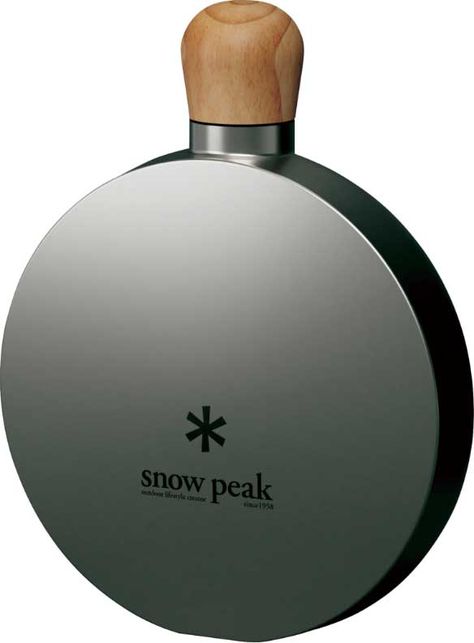 Snow Peak's flasks for 2022 combine Titanium and wood for a sleek look - The Gadgeteer Titanium Metal, Snow Peak, Latest Gadgets, Outdoor Lifestyle, Sleek Look, Flask, Sleek, Wood