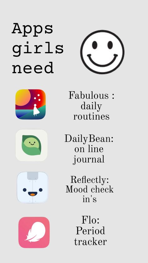 Apps girls need!! #apps #preppy #girlsaesthetic #selfcare #selflove Apps Girls Need, Aesthetic Apps Games, Good Apps For Iphone, Suggested App, School Study Ideas, Ipad Essentials, Apps For Teens, Study Apps, High School Survival