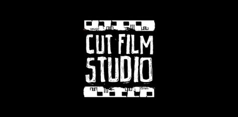 Cut Film Studio logo • LogoMoose - Logo Inspiration Film Design Logo, Film Studio Logo, Film Company Logo, Graphic Design Cv, Web Design Blog, Camera Drawing, Film Logo, Graphic Design Ads, Film Design