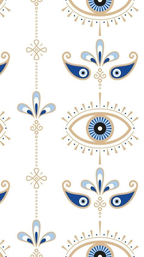 Psalm 59, Psalm 140, Evil Eye Wallpaper, Greek Decor, Psalm 143, Evil Eye Art, Mandala Wallpaper, Space Phone Wallpaper, Phone Background Patterns