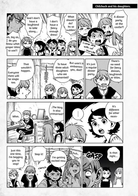 Dungeon Meshi Imagines Witcher Monsters, Dungeon Meshi, Art Dolls Handmade, The Dinner, Funny Comics, Drawing Reference, Anime Memes, Dungeons And Dragons, Dinner Party