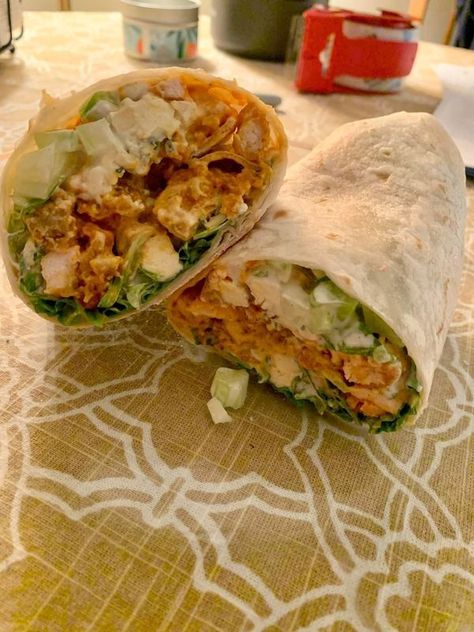 Weight Watchers New Plan 2024 | Made these last night and they were absolutely perfect | Facebook Wrap Ingredients, Franks Buffalo Sauce, Buffalo Chicken Wrap, Buffalo Chicken Wraps, Low Carb Wraps, Healthy Wraps, Chicken Wrap, Points Recipes, Buffalo Sauce