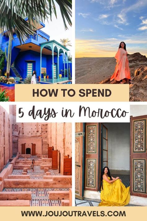 3 Days In Morocco, Spain Morocco Itinerary, Morroco Travel Itinerary, Marrakesh Itinerary, Marrakech Itinerary, Day Trips From Marrakech, Morroco Marrakech, Things To Do In Marrakech, Morocco Trip