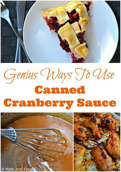 Need to use canned cranberry sauce that's taking over your cupboard? Here are some genius ways to use canned cranberry sauce, that your family is going to LOVE. What To Do With Canned Cranberry Sauce, Leftover Canned Cranberry Sauce Recipes, Canned Cranberries Recipes, Canned Cranberry Sauce Ideas, Jellied Cranberry Sauce Uses, Recipes With Canned Cranberry Sauce, Recipes Using Canned Jellied Cranberry Sauce, Recipes Using Canned Cranberry Sauce, Recipes Using Cranberry Sauce