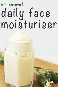 Home Made Moisturizer, Homemade Creams, Face Cream Diy, Homemade Face Moisturizer, Diy Facials, Diy Face Moisturizer, Facial Routine, Diy Moisturizer, Natural Face Moisturizer