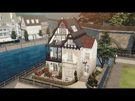 I've built a GERMAN TRADITIONAL HOUSE! || The Sims 4 Speed build - YouTube Sims 4 German House, German Houses, Sims 4 Speed Build, The Building, The Sims 4, Traditional House, The Sims, Sims 4, Building