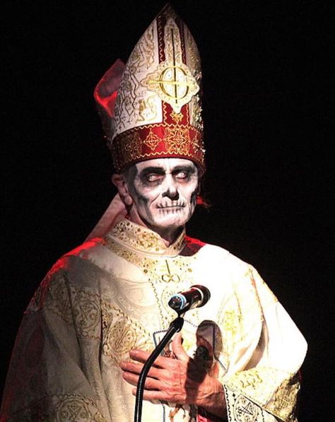 Papa E. Zero Papa Nihil Young Ghost, Ghost Nihil, Young Tobias Forge, Ghost Papa Nihil, Ghost Band Papa, Papa Nihil, Ghost Banda, Doom Metal Bands, Metal Meme