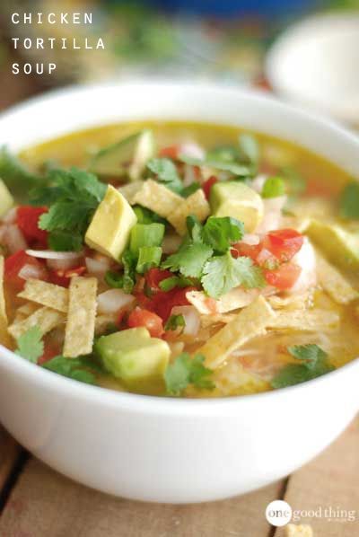 Cafe Rio, Chicken Tortillas Soups Recipe, One Good Thing By Jillee, Tortilla Soup Recipe, Love Cafe, Chicken Tortilla Soup, Soup And Stew, Chicken Tortilla, Tortilla Soup