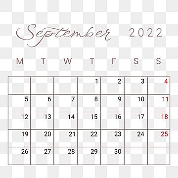 Calendar September 2022, September Clipart, Calendar Clipart, September Month, Png 2022, Blue Calendar, Calendar September, Calendar Png, Simple Calendar