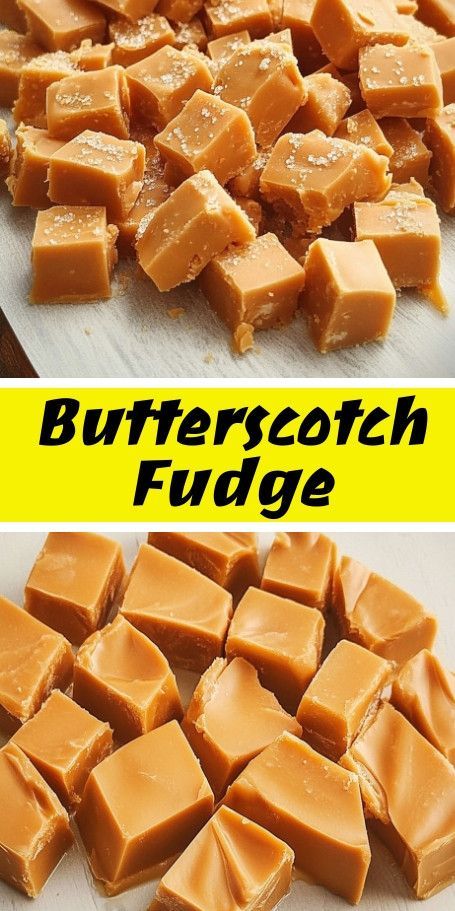 Butterscotch Fudge Extravaganza - Creamy and rich fudge with the sweetness of butterscotch, perfect for any occasion. Ideal for gifting or a satisfying sweet snack. #ButterscotchFudge #FudgeLovers #SweetTooth #DessertTime #HomemadeFudge #Butterscotch #FallRecipes #SweetTreats #SimpleDesserts #TasteOfHome Butterscotch Fudge Recipes, Butterscotch Fudge Condensed Milk, Butterscotch Desserts No Bake, Fudge Business, Creamy Fudge, Best Fudge, Butterscotch Fudge Easy, Chocolate Butterscotch Fudge, Butterscotch Fudge Marshmallow