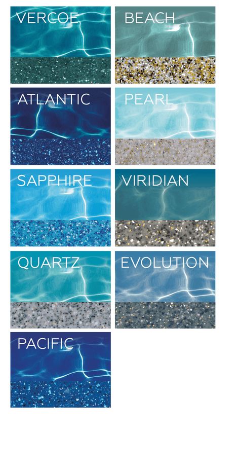 Bi Luminate Range | Pool Colours | Compass Pools Deck Swimming Pool, Pool Colours, Garden Pool Design, Pool Plaster, Magical Bedroom, Dream Backyard Pool, Pools Backyard Inground, Pool Finishes, Swimming Pool Tiles