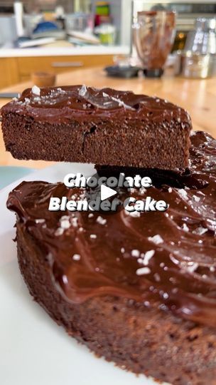 71K views · 2.9K reactions | Chocolate Blender Cake | For day two of our blender cake series, we present a Valentine’s Day special: a brownie-like chocolate cake with a thick, rich glaze. It also happens to... | By Christopher Kimball’s Milk StreetFacebook Chocolate Blender Cake Milk Street, Blender Cake, Wedding Recipes, Flourless Desserts, Spritzer Recipes, Flourless Cake, Milk Street, Food Baking, One Cake