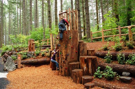 Natural Outdoor Playground, Natural Play Spaces, Outdoor Play Space, Outdoor Play Spaces, Play Garden, Outdoor Play Areas, American Ninja Warrior, Diy Playground, Kids Outdoor Play