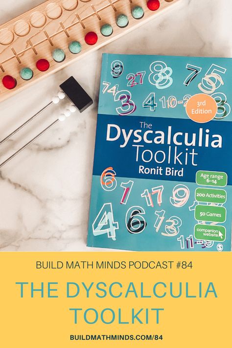 Episode 84: The Dyscalculia Toolkit | Build Math Minds Dyscalculia Activities, Dyscalculia Strategies, Esl Learning, Dyslexic Students, Teaching Money, Math Fluency, Learning Differences, Math Operations, Clever Classroom