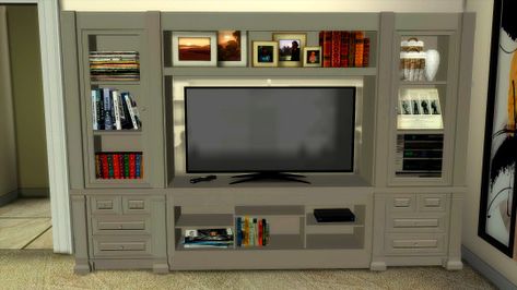 (99+) Scodee Yodee on Tumblr Sims 4 Entertainment Center Cc, Sims4 Furniture, Sims 4 Custom Content Patreon, Bookshelves With Tv, Built In Entertainment Center, Tv Entertainment Centers, Cc Folder, Sims 4 Cc Furniture, Sims 4 Collections