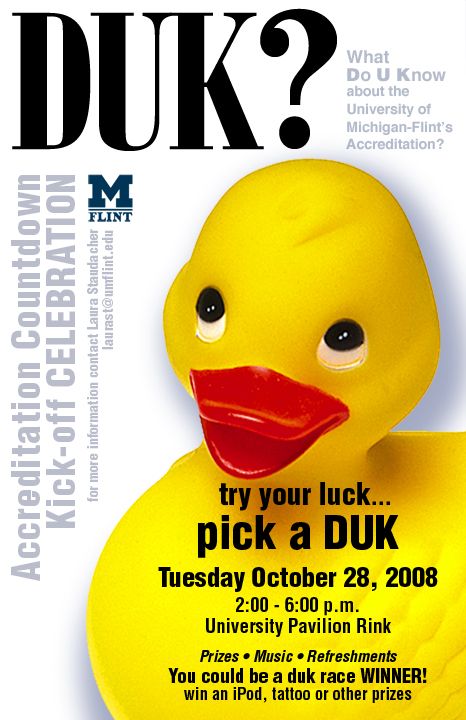 Duck Race Poster Duck Derby Fundraiser, Flocked Fundraiser, Duck Race, Race Poster, Pink Duck, Booster Club, Student Government, Fundraiser Ideas, United Way