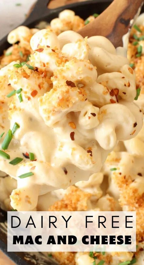 Nondairy Macaroni And Cheese, Dairy Free Mac Cheese, Gf Df Mac And Cheese, Supper Ideas No Dairy, No Dairy Mac And Cheese, Dairy Free Mac And Cheese Sauce, Whole30 Mac And Cheese, Best Dairy Free Mac And Cheese, Dairy Free Mac And Cheese Recipe