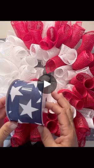 113 reactions · 11 shares | Patriotic Wreath DIY 🇺🇸🎉
#IndependenceDay #4thofJuly #FourthofJuly #AmericanFlag #DIYWreath #PatrioticDecor #HomeDecor #FlagCrafts#holliehobbies | Hollie Hobbies | holliehobbies3 · Original audio 4 Of July Wreath, Fourth Of July Wreath Diy, 4th Of July Wreath Diy, Diy Fourth Of July Wreath, Patriotic Wreath Diy, Diy Patriotic Wreath, Patriotic Mesh Wreath, Diy Deco Mesh Wreath, Flag Crafts