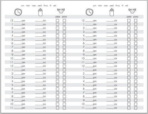 delighted to be » Baby Feeding Chart (Free Printable)                                                                                                                                                                                 More Infant Bottle Feeding Chart, Newborn Charts Printable, Baby Feeding Schedule Printable, Diaper Chart, Baby Chart, Baby Feeding Chart, Newborn Tips, Infant Feeding, Newborn Schedule