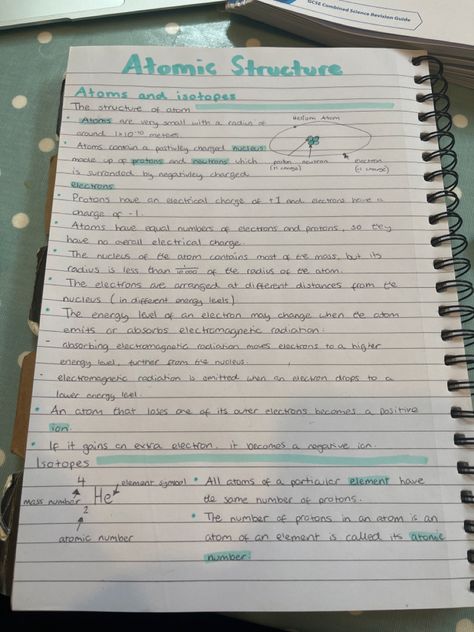 Electronic Structure Of Atoms, Atoms Elements And Compounds, Atomic Mass Notes, Atomic Structure Notes Aesthetic, Isotopes Chemistry Notes, Chemistry Atomic Structure Notes, Atomic Structure Notes, Structure Of Atom Notes, Eddy Atoms