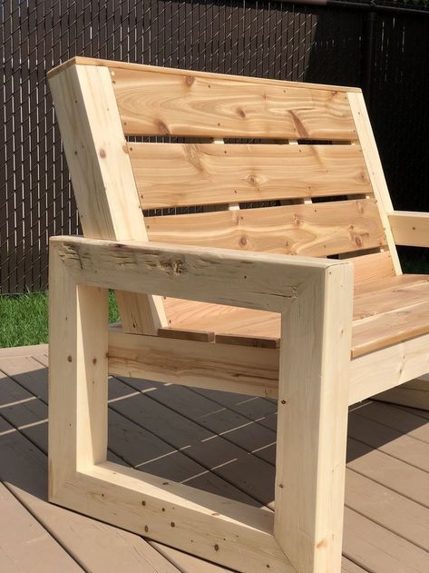 Kids Woodworking Projects, Cushions Diy, Outdoor Wood Projects, Diy Rustic Home, Garden Pallet, Woodworking Projects Furniture, Diy Garden Furniture, Woodworking Projects That Sell, Wood Furniture Diy