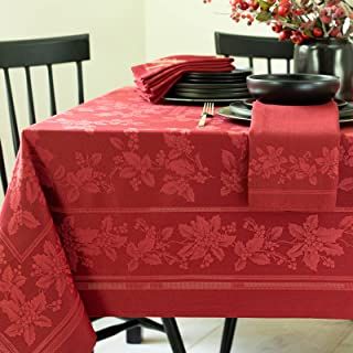 Christmas Tablecloth Ideas, Christmas Tea Party, Holiday Tablecloths, Winter And Christmas, Christmas Tablecloth, Fabric Napkin, Fabric Table, Tablecloth Fabric, Bed Table