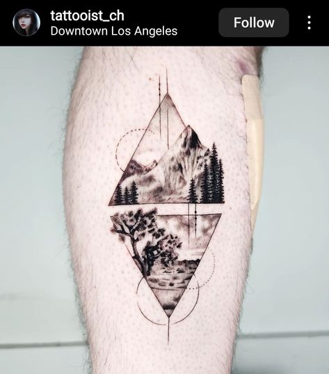 Geometric Desert Tattoo, Mountain And Desert Tattoo, Desert Scape Tattoo, Desert Mountain Tattoo, Desert Landscape Tattoo, Utah Tattoo, Desert Tattoo Sleeve, Desert Scene Tattoo, Desert Tattoo Ideas