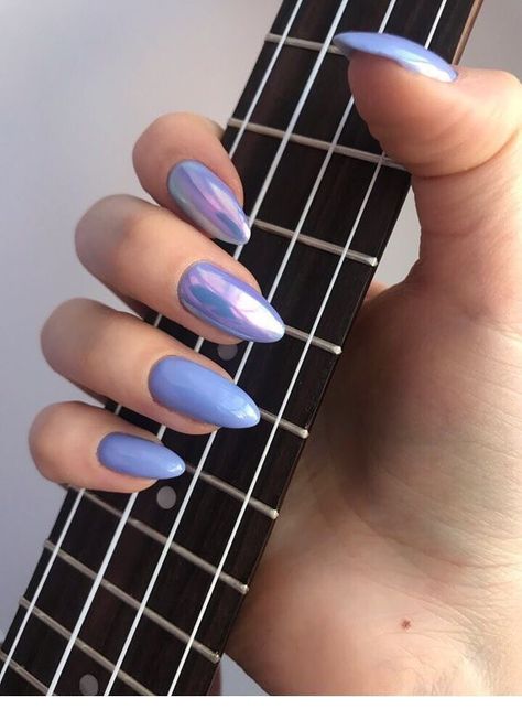 Wedding Acrylic Nails, Color For Nails, Solid Color Nails, Colorful Nails, Rose Gold Nails, Holographic Nails, Prom Nails, Matte Nails, Purple Nails